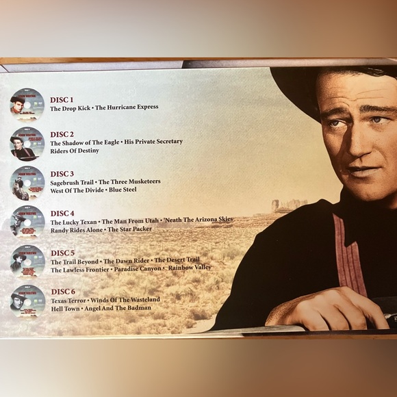 John Wayne DVD Set- 25 Hours/24 Films - Picture 4 of 13